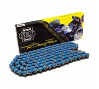 Catena Standard Per Moto TRIPLE S 420-130 Link - Blu - Link A Molla