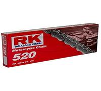 Catena RK 520M Con 118 Maglie Nera Per Moto Ricambi Ciclomotore Accessori