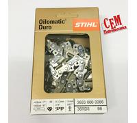 Catena stihl 66 maglie da 1,6 - 3/8" per motosega MS 660 con barra 45 cm