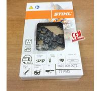 Catena stihl 72 maglie da 1,1 - 1/4" P per motosega MSA 160 con barra 35 cm