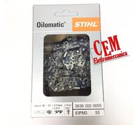 Catena Motosega STIHL 3/8"P 55 Maglie per barre da 40 cm 1,3 mm per MS 180 181