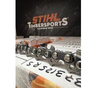 Catena Stihl Originale 3652 RM 84 maglie 3/8' 1,6mm 63cm Rapid Semi scalpello