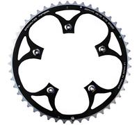 Catena TA Zephyr 53 denti nera 110 mm cerchio forato 9/10 velocità