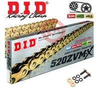 Catena Trasmissione D.I.D. 520ZVM-X 120 Maglie G&G X-Ring Super Street Series