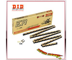 CATENA TRASMISSIONE RINFORZATA MINICROSS DID 428 NZ 140 MAGLIE ORO