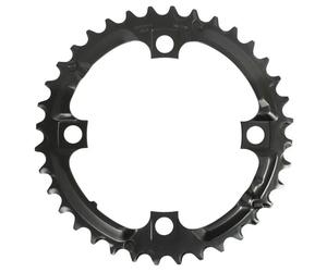 Catena tripla MTB origine Shimano 4BRA DEORE M590 9V. Noir