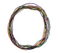 Catena Vita Perline Colorate 10 Pezzi, Gioiello Donna