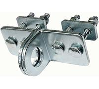 Catenacci per porte scorrevoli per lucchetto da 30 mm, chiusura per cantina, zincato
