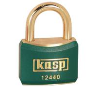 Catenaccio A Chiave 40Mm Con Gancio In Ottone, Verde - K12440GREA1