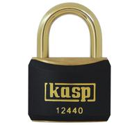 Catenaccio A Chiave Identica 40Mm Con Gancio In Ottone, Nero - K12440BLAA1