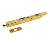 Catenaccio A Leva In Ferro Ottonato | Sicurezza Elegante Per Porte E Finestre | Disponibile 15/20/25/30/40/50/60 cm (20 cm)