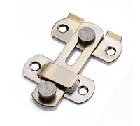 Catenaccio, chiavistello Cancello con chiavistello scorrevole da 180 gradi in acciaio inossidabile e chiusura multicolore for ante dell'armadio(L Green Patina)