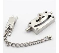 Catenaccio/chiavistello/lucchetto for porta in acciaio inossidabile, fibbia a catena da 18 cm, protezione della famiglia, 1 pezzo