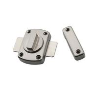 Catenaccio di sicurezza for porta in acciaio inossidabile, chiusura a scatto for porta, serratura for porta del bagno, WC, casa, con vite, 1 pezzo(Red bronze-Small)