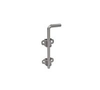 Catenaccio in acciaio inossidabile INOX 316L - mm. 130 - Serratura Chiavistello Chiusura Paletto - per serramenti e cancelli - resistente - alta qualità - DimAccessori