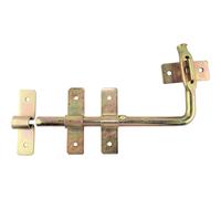 Catenaccio in acciaio tropicalizzato con porta lucchetto 200 mm x 82 mm