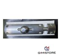 CATENACCIO IN OTTONE 200mm COLORE CROMO SATINATO VI.TEL