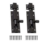 catenaccio per cancello, Chiavistelli for porte, chiavistelli scorrevoli solidi, for cancelli di sicurezza for casa, giardino e cortile(8 inch)