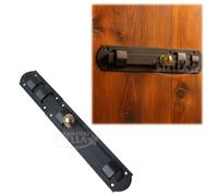 CATENACCIO RUSTICO TRASVERSALE CHIAVISTELLO PORTA PORTONE INFISSI FERRO NERO VER