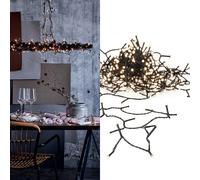 Catenaria LED Crispy Ice White IP44 Interna E Esterna Calda 3000K 360 LEDs 25m