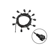 Catenaria Luminosa Filo cordone portalampada E27 10MT Vintage Impermeabile