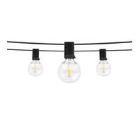 Catenaria SOLARE 10 Lampadine LED 05W Bianco Caldo - 5.5m Colore Bianco Caldo 2.700K