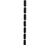 Catene antipioggia, Catena antipioggia 1M in lega di alluminio, for la decorazione del tubo di scarico della grondaia, for catena antipioggia sospesa for forti piogge Catena for grondaia sospesa