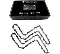 catene da motosega,2 pezzi,14 pollici,3/8, acciaio, lunga vita, taglio preciso