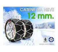 CATENE DA NEVE 12mm 245/65r17 OMOLOGATE - SUV FUORISTRADA 4X4 TRASPORTO LEGGERO