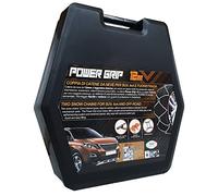 Catene da Neve 12mm SUV 4x4 Omologate TÜV e GS Gruppo 240 Montaggio Facile con Tensore Auto-bloccante Compatibile con Varie Misure di Pneumatici Lega di Acciaio