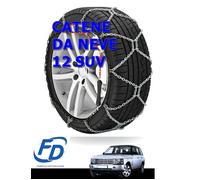 Catene da Neve 12mm SUV Omologate - Taglia 210 per pneumatici 175/80R15