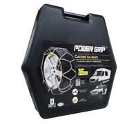 Catene da Neve 16mm Power Grip Omologate Certificate Taglia 240 gomme 215/65r17