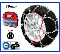 CATENE DA NEVE 16mm OMOLOGATE V5117 4x4 SUV PER PNEUMATICI 235/50-19 235/50 R19