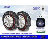 Catene da neve Tata 195/80-15 R15 per ruota mm 12 auto grip kit ruota antighiacc