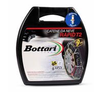 Catene Neve Rombo Autobloccanti Acciaio 9mm 235/55-16 Montaggio Rapido Bottari