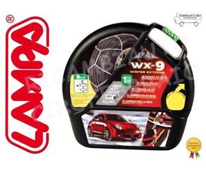 Catene da Neve 9mm Lampa WX-9 Gruppo 8 HONDA CR-Z gomme 195/55r16