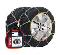 Catene da neve AMiO KN-60 12 mm rombiche acciaio temprato 2 pezzi