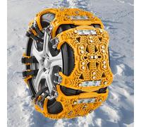 Catene da neve antiscivolo per pneumatici per auto. Installa facilmente una