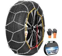Catene da neve antiscivolo per SUV, camion, auto, in neve, sabbia, fango e ghiaccio (KN130), confezione da 2