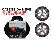 CATENE DA NEVE AUTO - PEWAG SNOX SX 500 - SI TENDONO DA SOLE