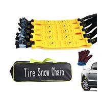 CATENE DA NEVE DA NEVE ANTISCIVOLO PER AUTO - CATENE DA NEVE ADESIVO Fango auto forte durevole per tutta la stagione, catene per pneumatici fantasia per auto SUV