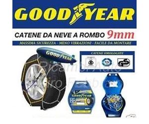 CATENE DA NEVE GOOD YEAR 9mm GRUPPO 80 RUOTE 205/60-15