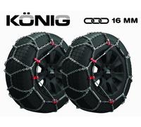 CATENE DA NEVE KONIG 16 MM 235/70 R15 OMOLOGATE GRUPPO 240 XD-16 SUV FURGONI