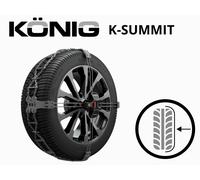 CATENE DA NEVE KONIG K-SUMMIT K11 185/65 R14 OMOLOGATE EN16662-1 TÜV/GS A RAGNO