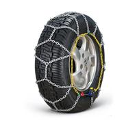 Catene da Neve Maglie Intrecciate,Snow Chains,Catene Antiscivolo per Ruote | Catene Con Ruote Antiscivolo di Emergenza In Acciaio Zincato Per Strade Invernali Innevate Ghiacciate(HKN120)