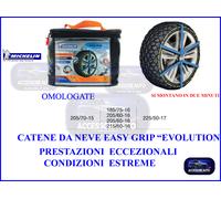 Easy Grip Evolution® Catena Da Neve Omologate Evolution Evo 7 Gomme 215/55R16