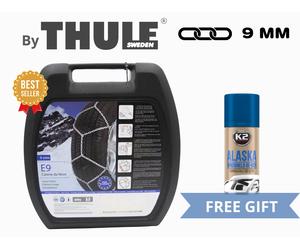 CATENE DA NEVE OMOLOGATE 9 MM 205/55 R17 THULE E9 GRUPPO 97 + OMAGGIO RESISTENTI