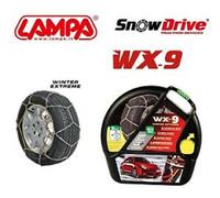 Catene da Neve OMOLOGATE 9mm LAMPA WX-9 LANCIA YPSILON pneumatici 195/55-15