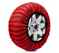 Bigbuy Car Catene Da Neve Per Auto Classic Rosso Tessile 70 S_0301_S37101477 Aut