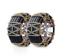 Catene da neve per fango per auto, catene per pneumatici resistenti e durevoli per emergenze e viaggi su strada, auto antiscivolo, SUV e catena a motivi pick-up (Color : 8pcs, Size : 165-205mm) (10pc